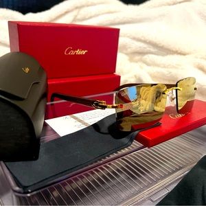 Authentic Cartier glasses (brand new never worn)